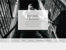Tablet Screenshot of jordanechristie.com